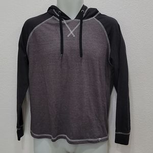 Dikotomy-Co., Men's Two-Tone Gray Pullover Hoodie